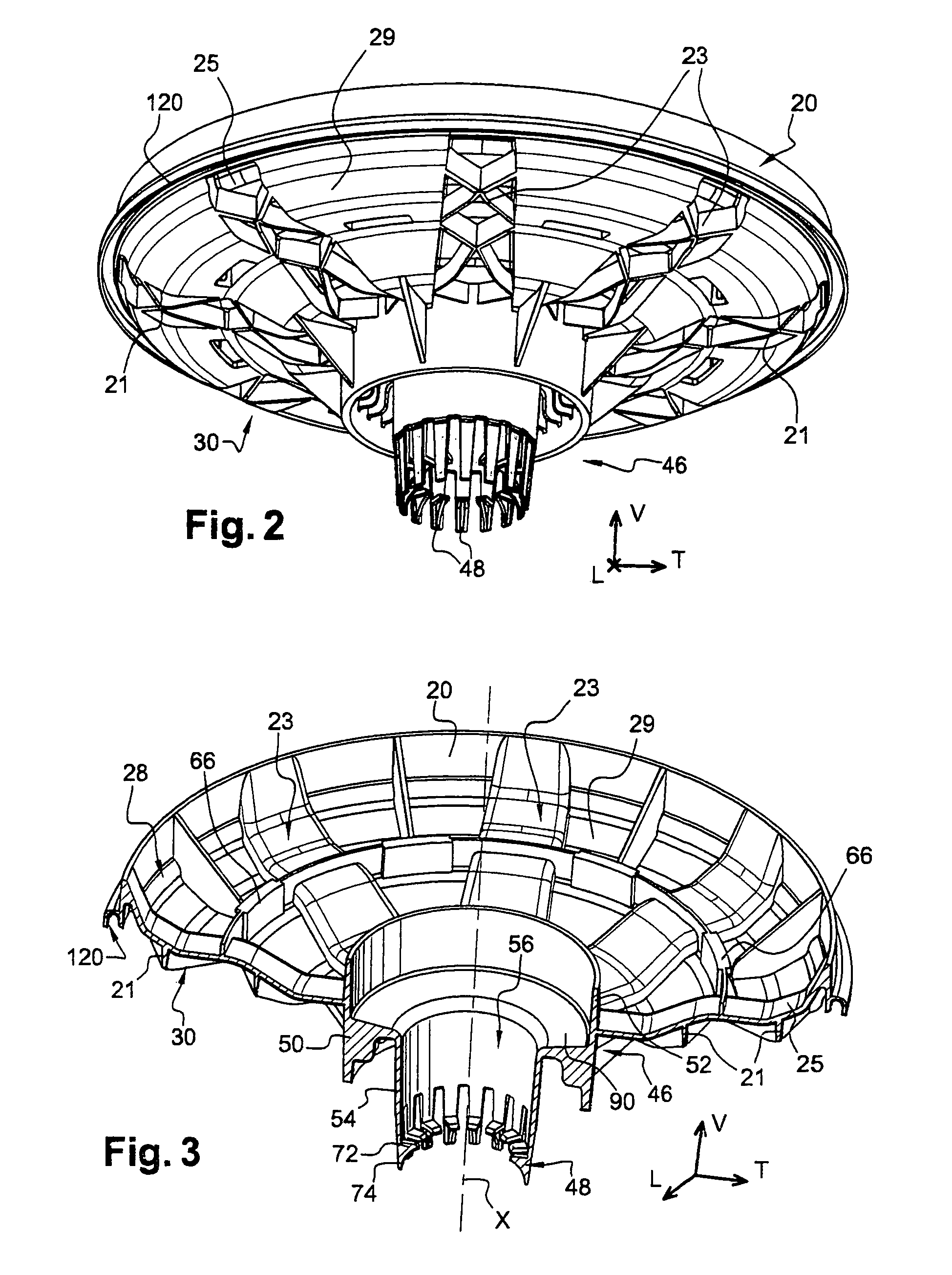 Transportation and/or storage device comprising a double-walled insulating bulb