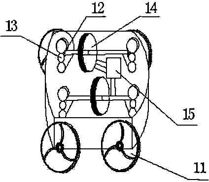 Full-automatic watering vehicle