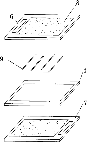 Electro adsorption water treatment module