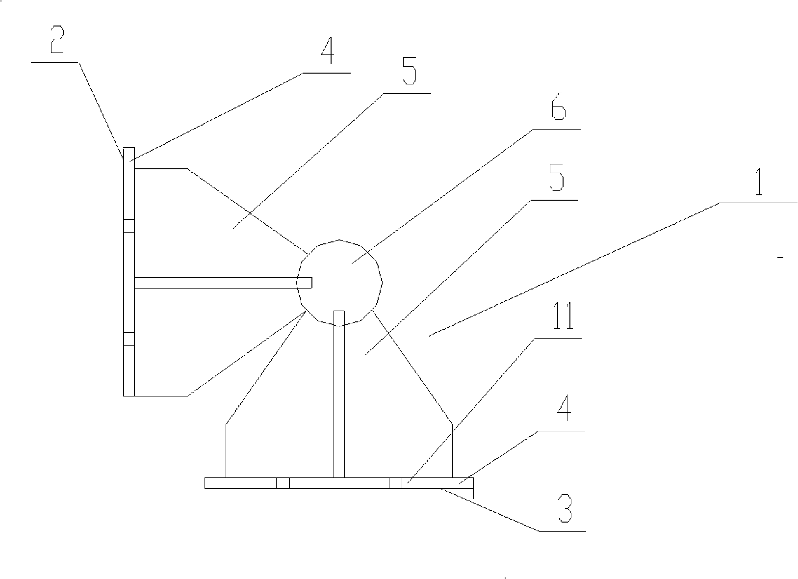 Method for processing circular arc-shaped large space network frame supports and double supports thereof