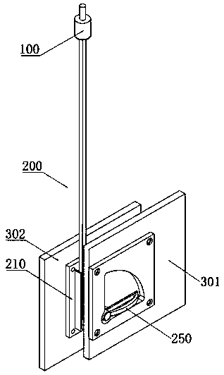 Subway shielding door lock with improved manual unlocking structure