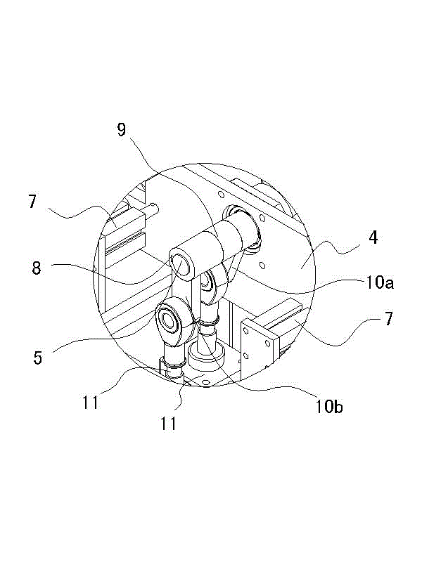 Ceramic tile flip-over method and ceramic tile flip-over device