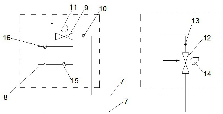 Ventilation system for isolation wards