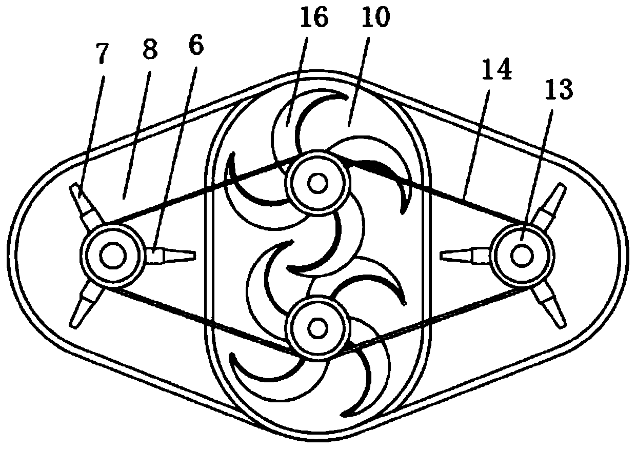 A bleaching and beating device for certificate paper production