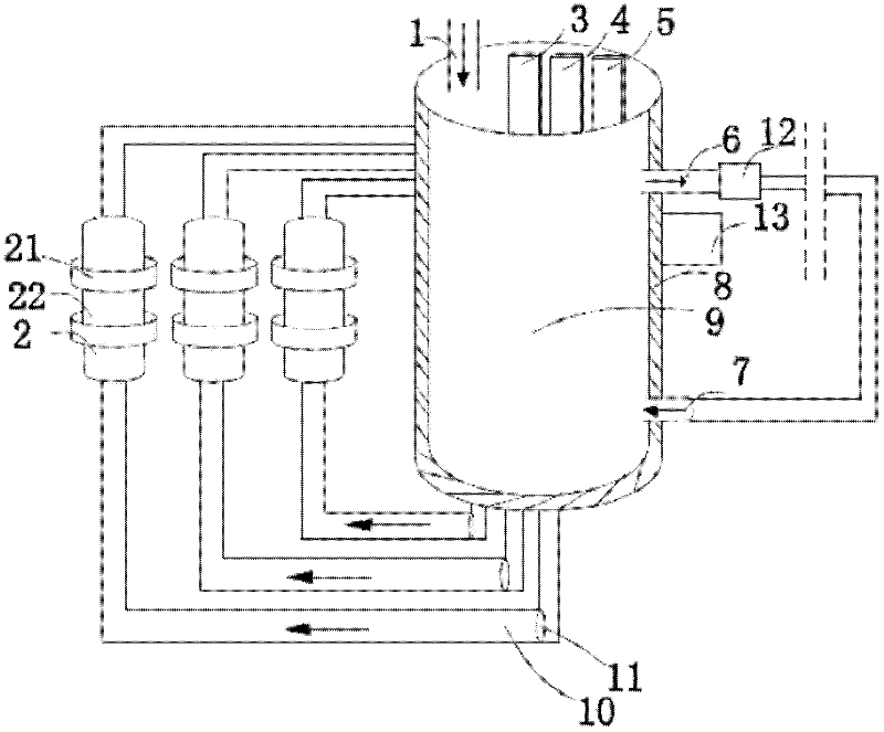 Variable-frequency electromagnetic heating device