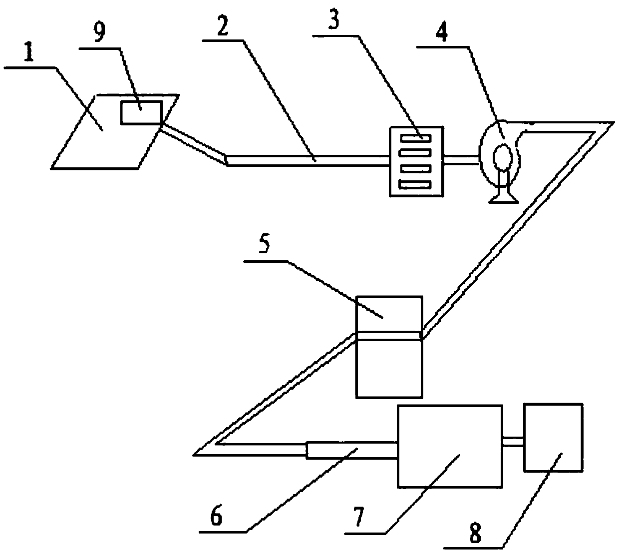 Traditional Chinese medicine production line and alarm system