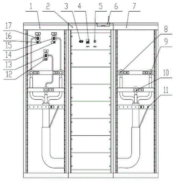 Power cable fault simulation test simulation system