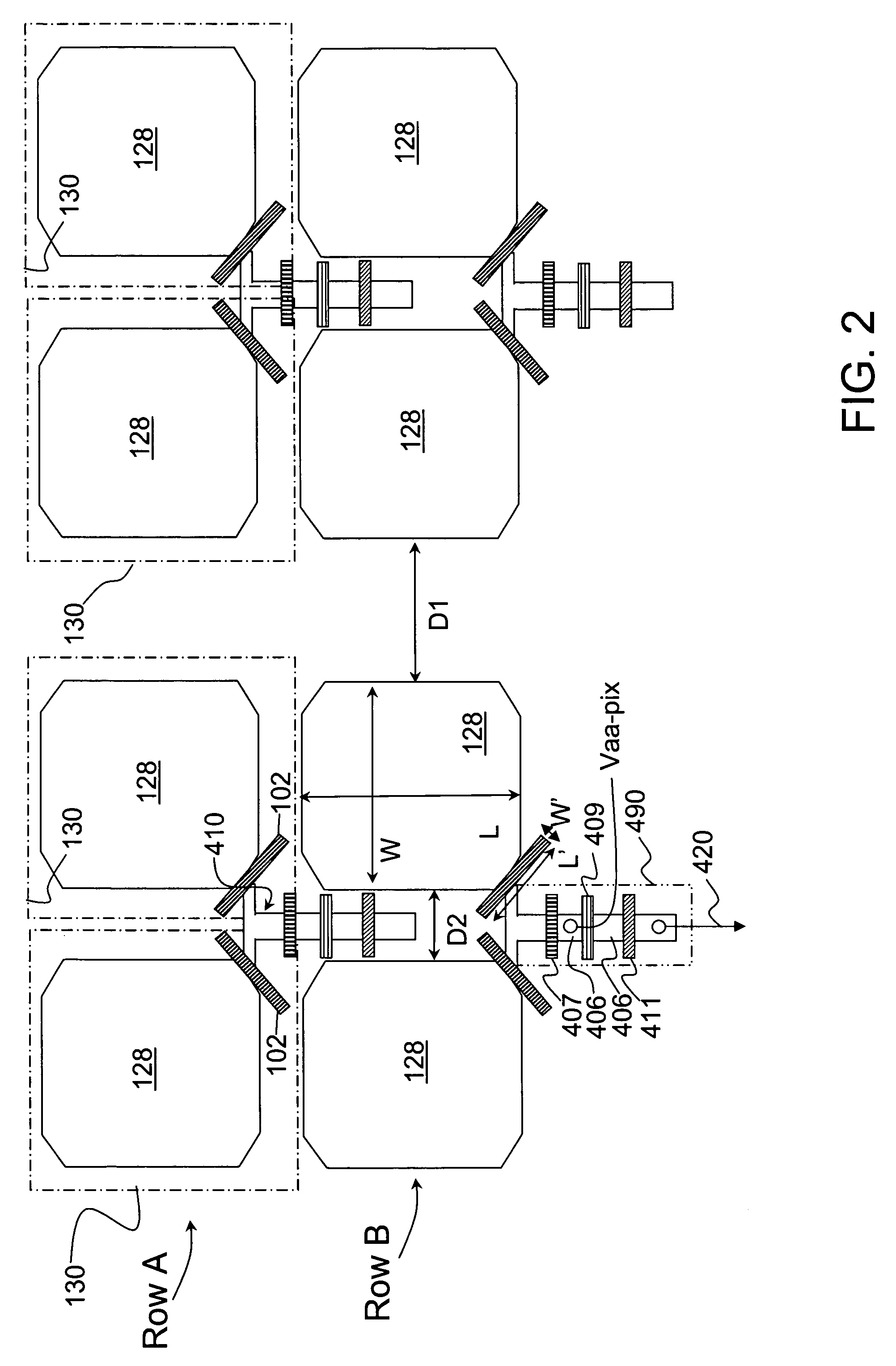 Gapless microlens array and method of fabrication