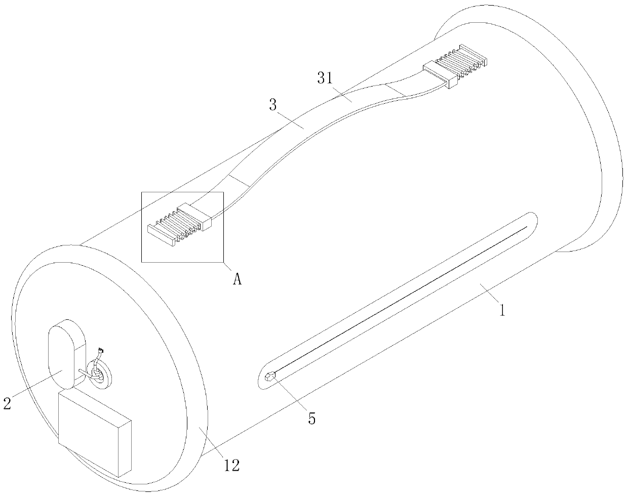 Portable live fish storing device