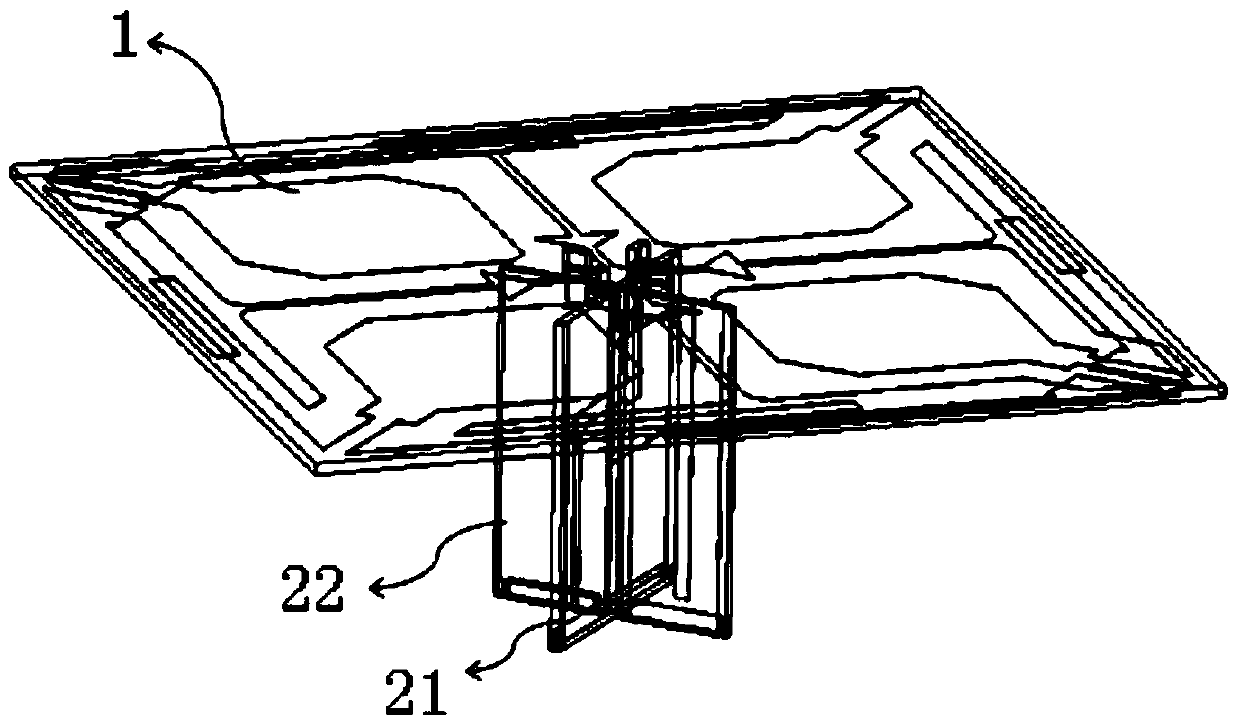 Dual-polarization dipole unit, antenna and multi-frequency antenna array