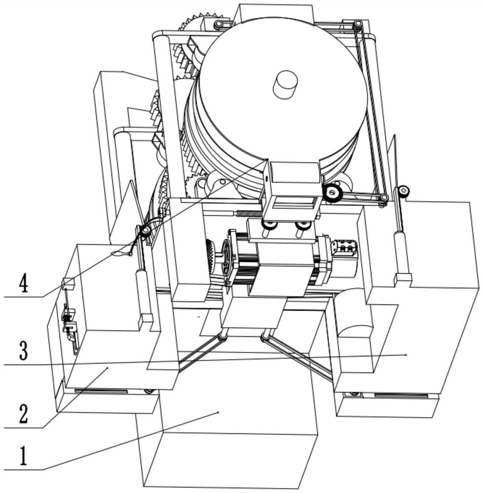 Proportional adjustment type cement stirring equipment