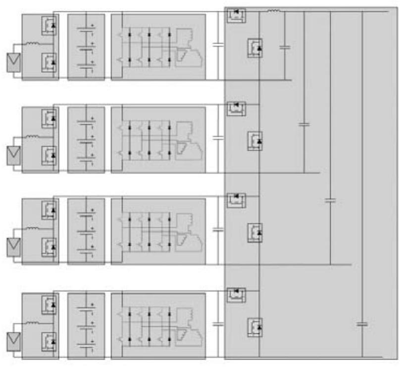 Energy power system of solar unmanned aerial vehicle