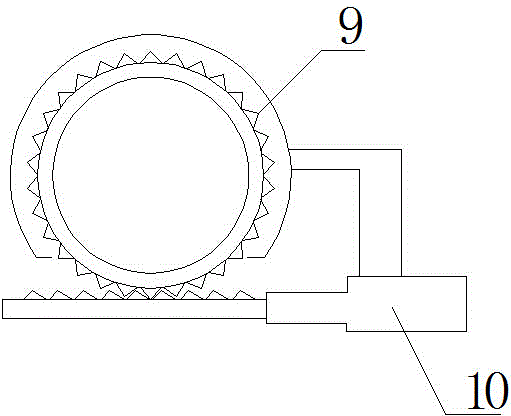 Large-scale steel bar bender