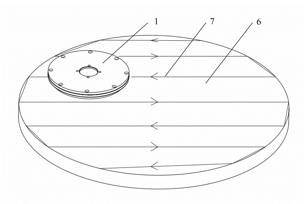 Aluminum alloy material with high-precision super-smooth surface, polishing disk, polishing agent and polishing method