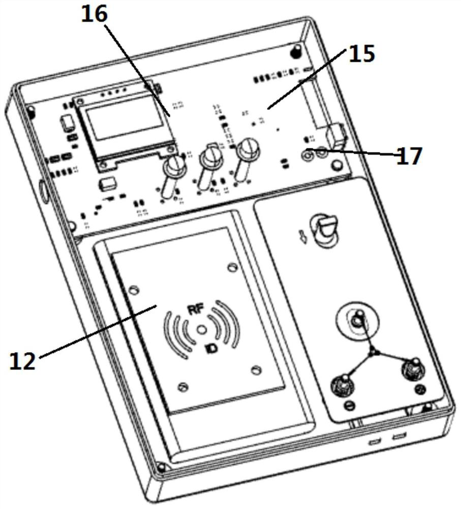 A management system for the temperature of electric welding components and the management of welding personnel used in factories