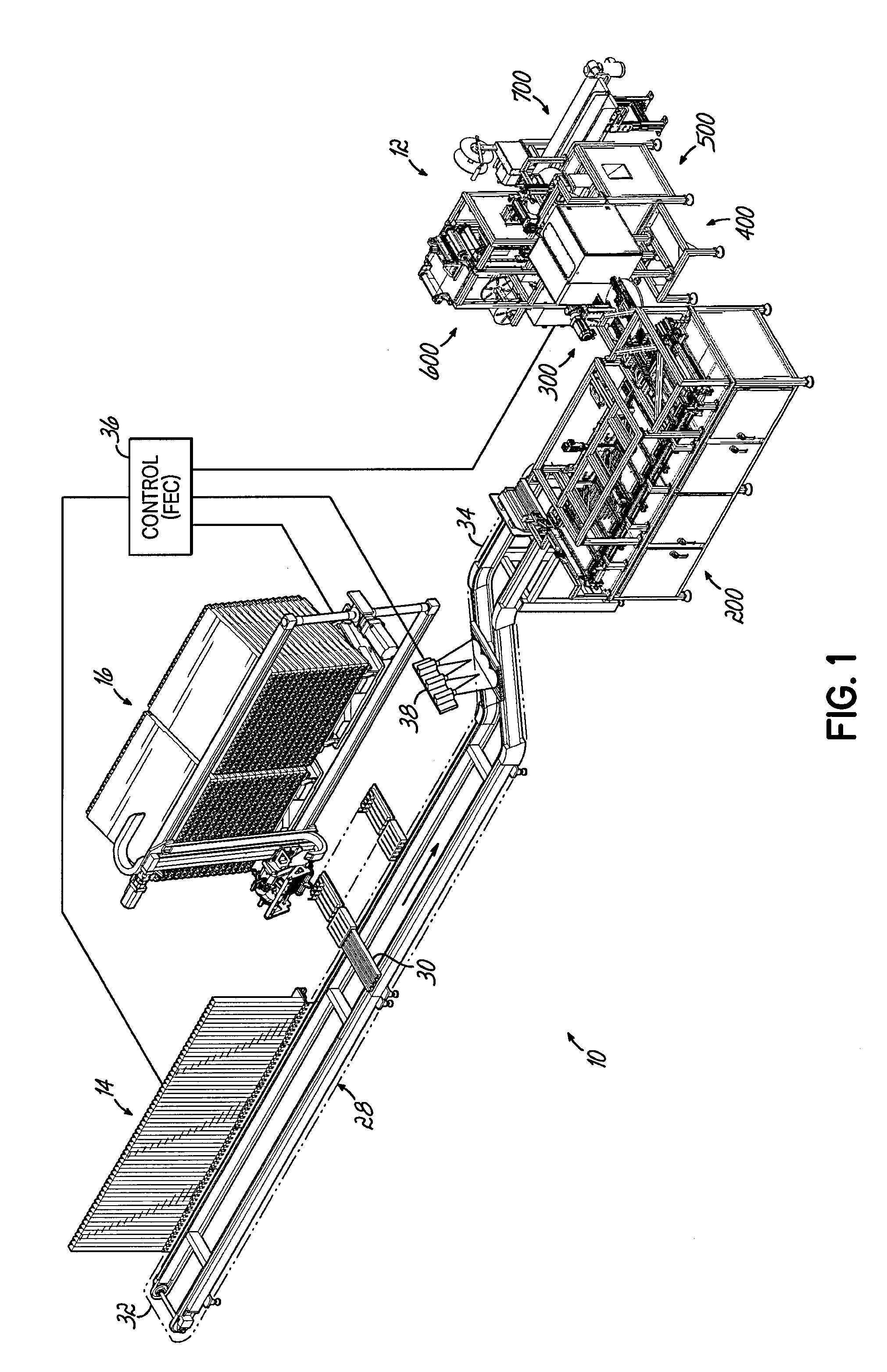 Packaging system for pharmaceutical dispenser and associated method