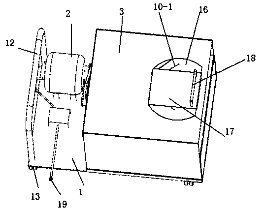 Peanut fruit picking machine