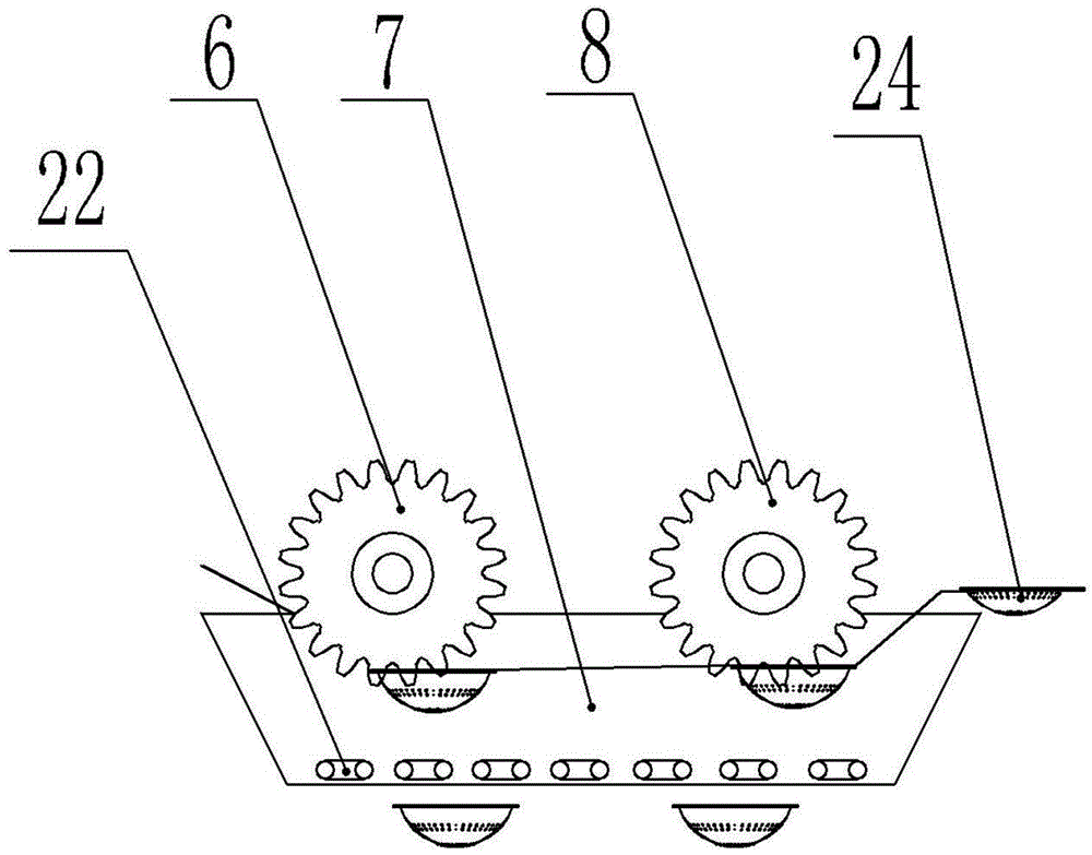 Rice crust production line