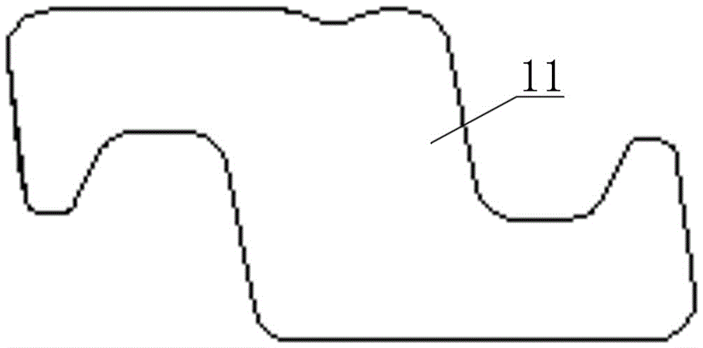 Method for forming irregularly-shaped steel wire with S-shaped cross section