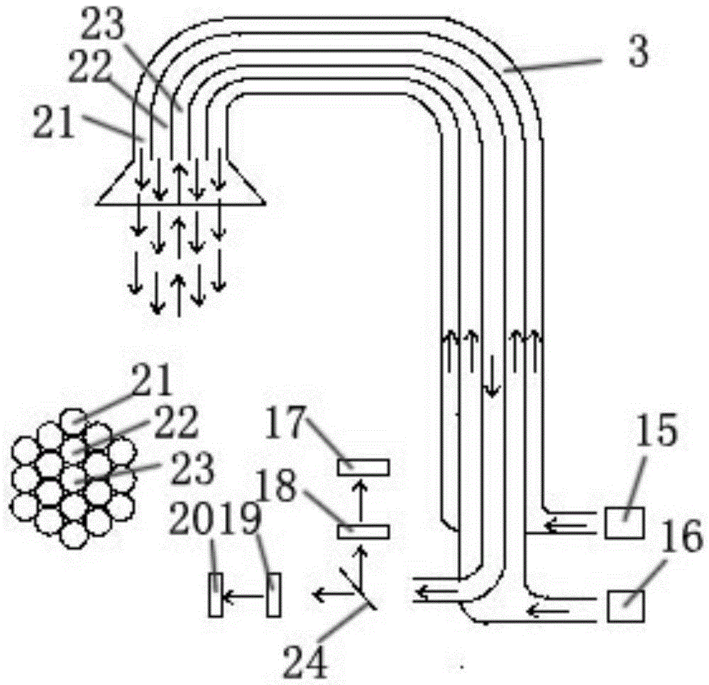 Blue-light therapeutic instrument for jaundice detection