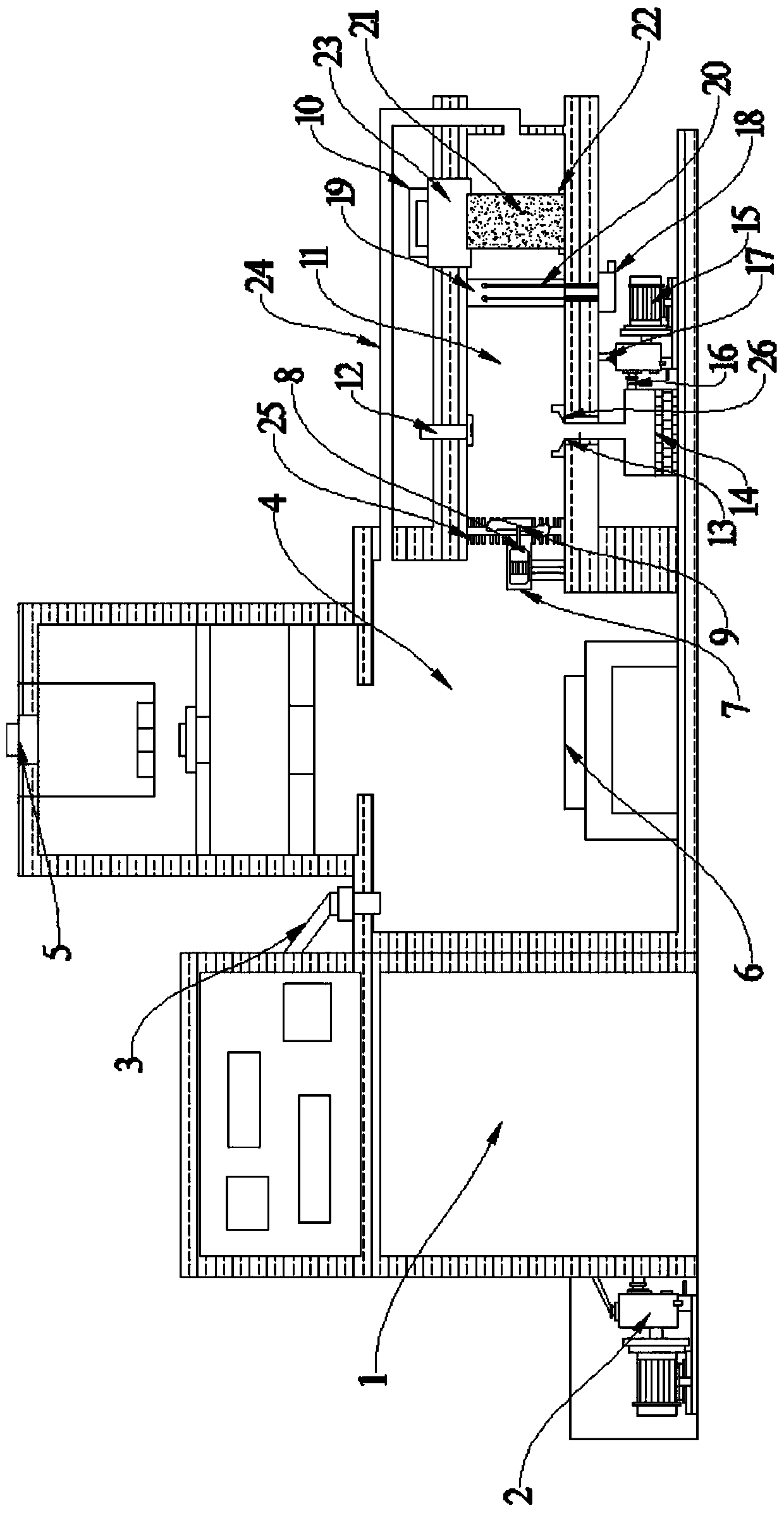 Smoke removing device for vacuum beam welder