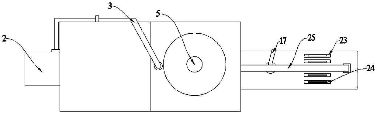 Smoke removing device for vacuum beam welder