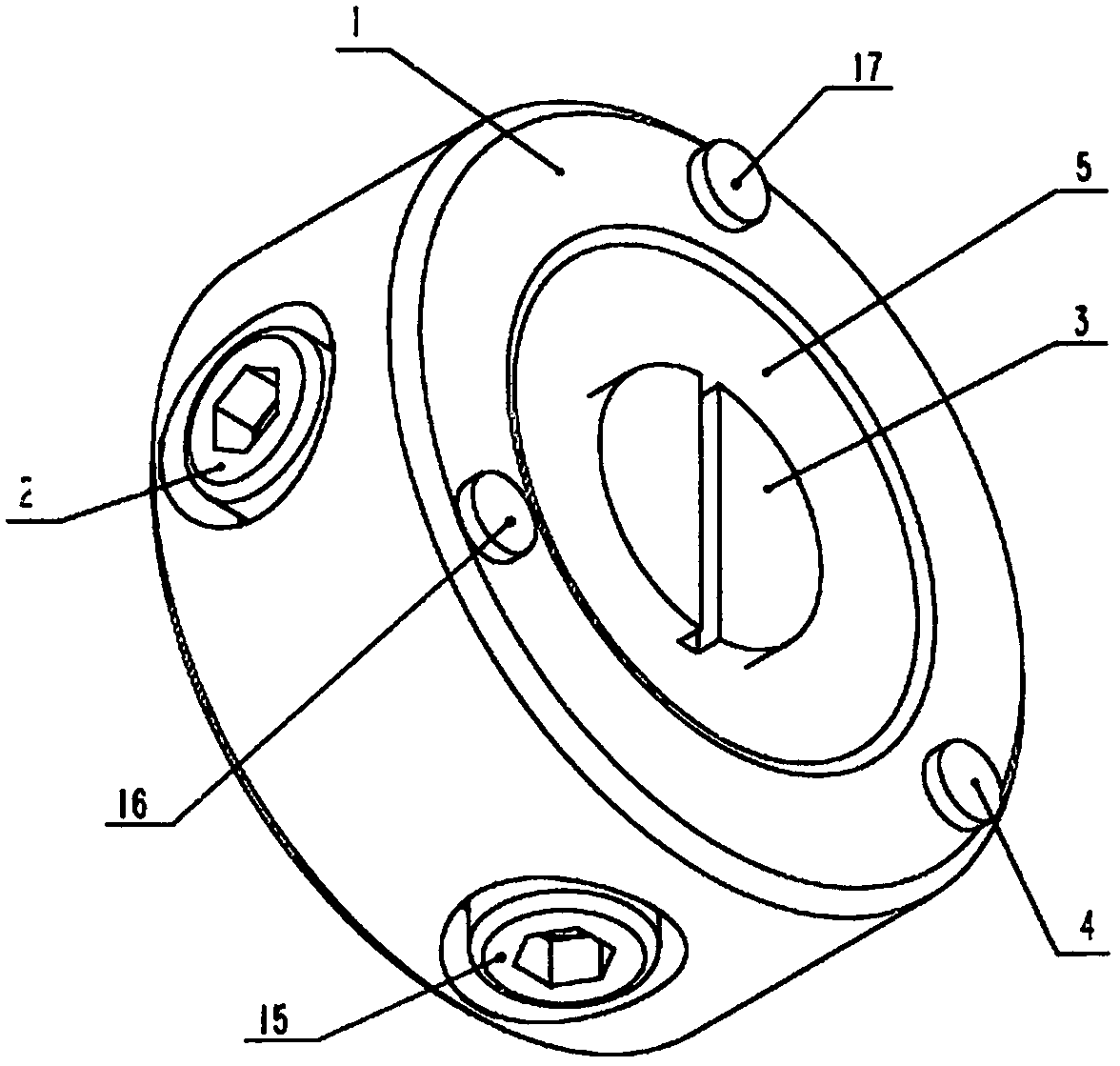 Simple Bernoulli chuck