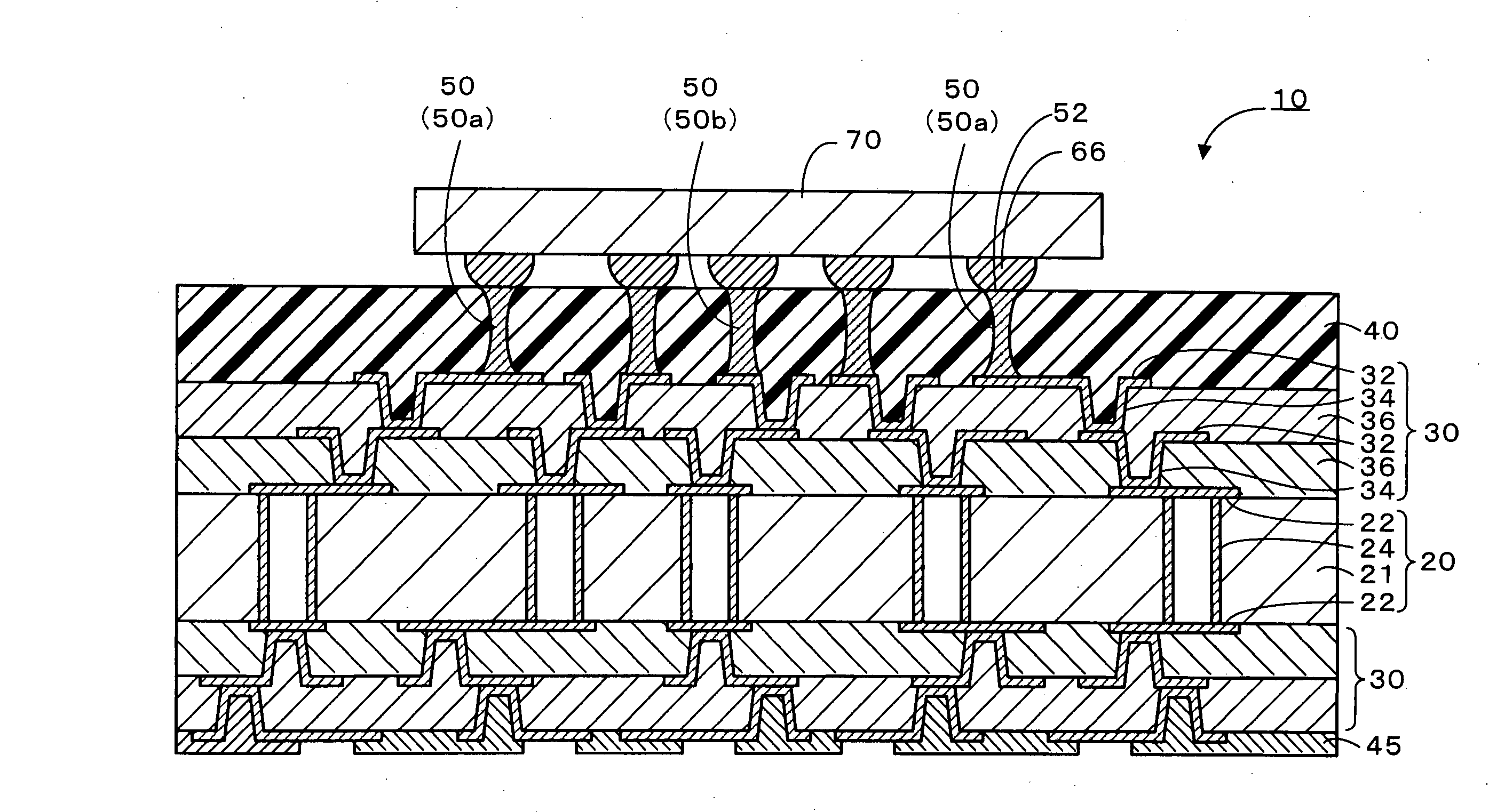 Multilayer printed wiring board