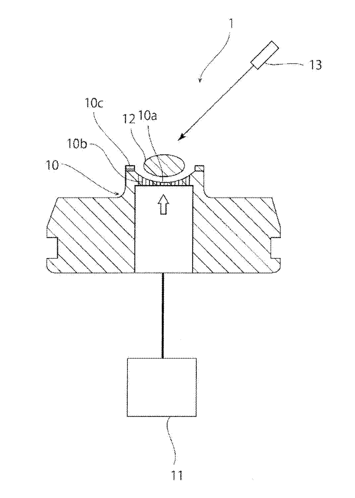 Glass material manufacturing method and glass material manufacturing device