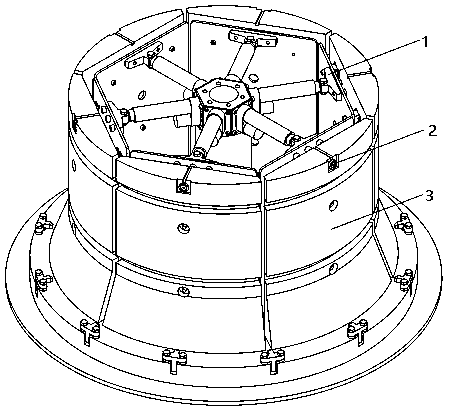 Device and method for automatically suppressing milling vibration of thin-walled rotating body