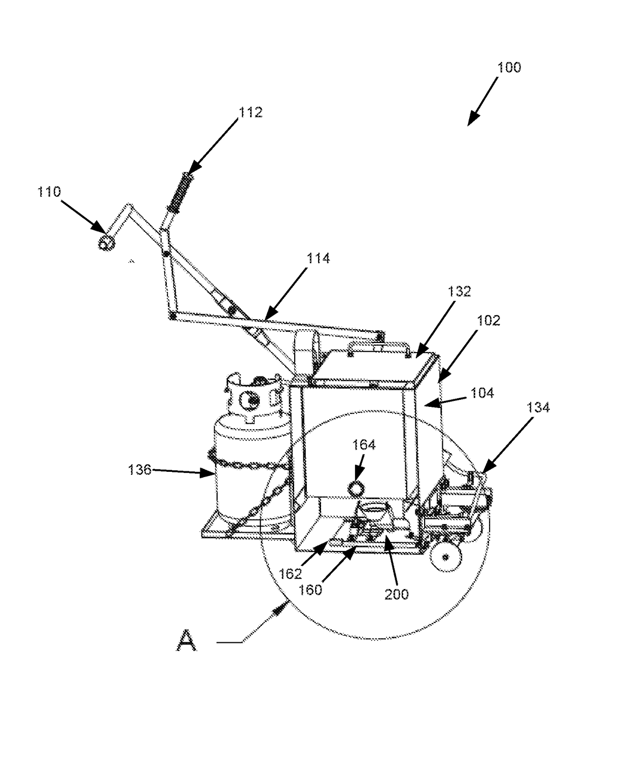 Method and apparatus for sealing cracks