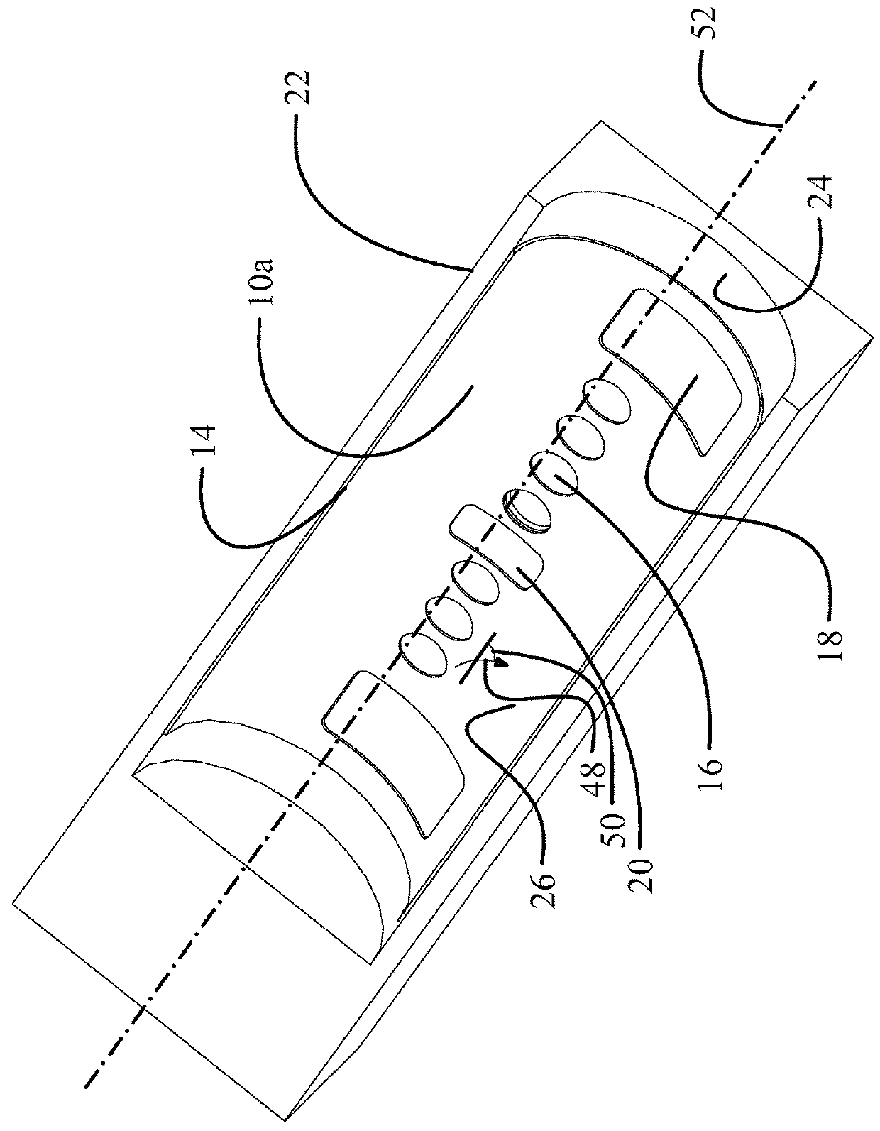 Method and apparatus for fabrication of lattice composite fuselage for commercial aircraft employing steered fiber lay up