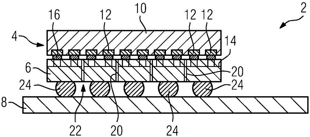 Imaging device for electromagnetic radiation