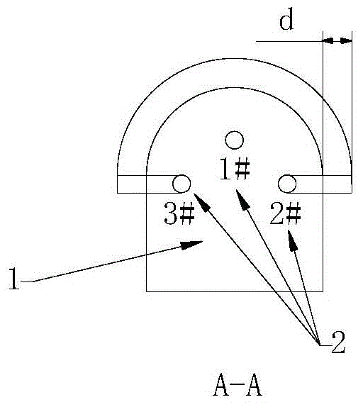 Coal mass strength distribution characteristic continuous detecting method and device