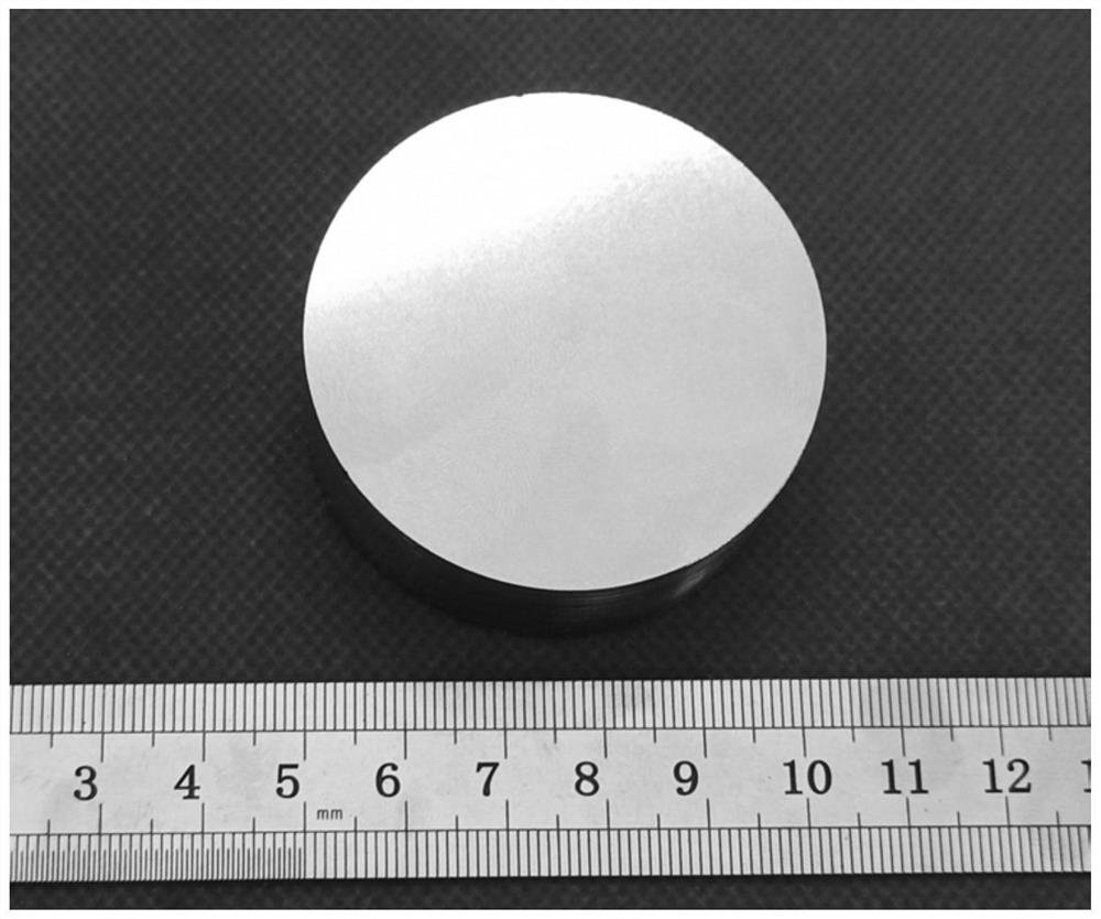 High-powder-yield mechanical alloying and sintering forming method for high-entropy alloy