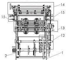 A paper-aligning device for reversing and arranging paper stacks