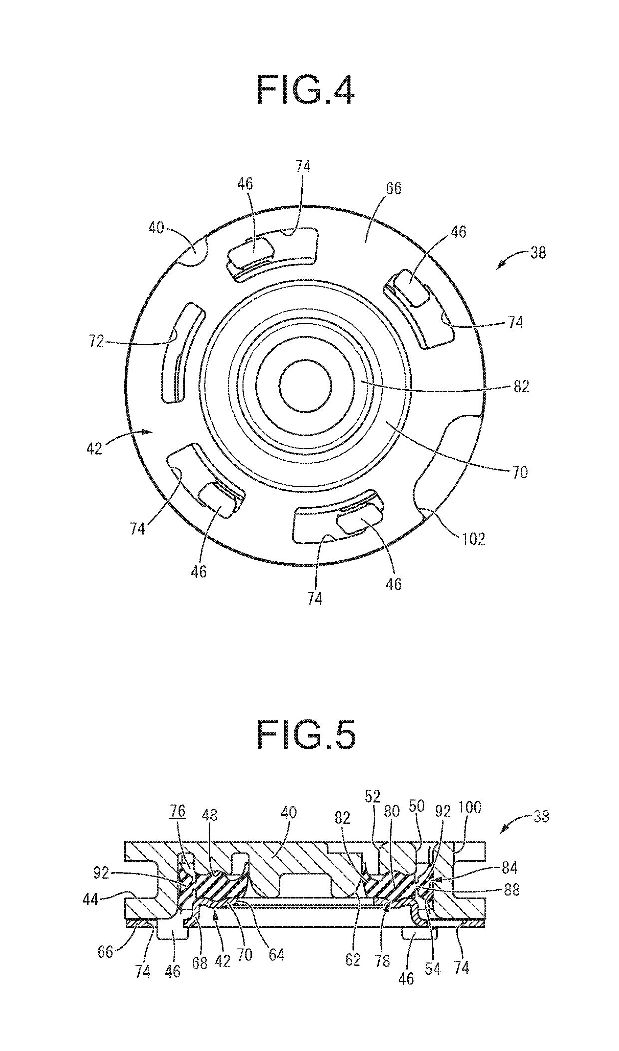 Fluid-filled vibration-damping device