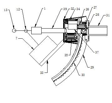 Double-location extracorporeal lithotiptor