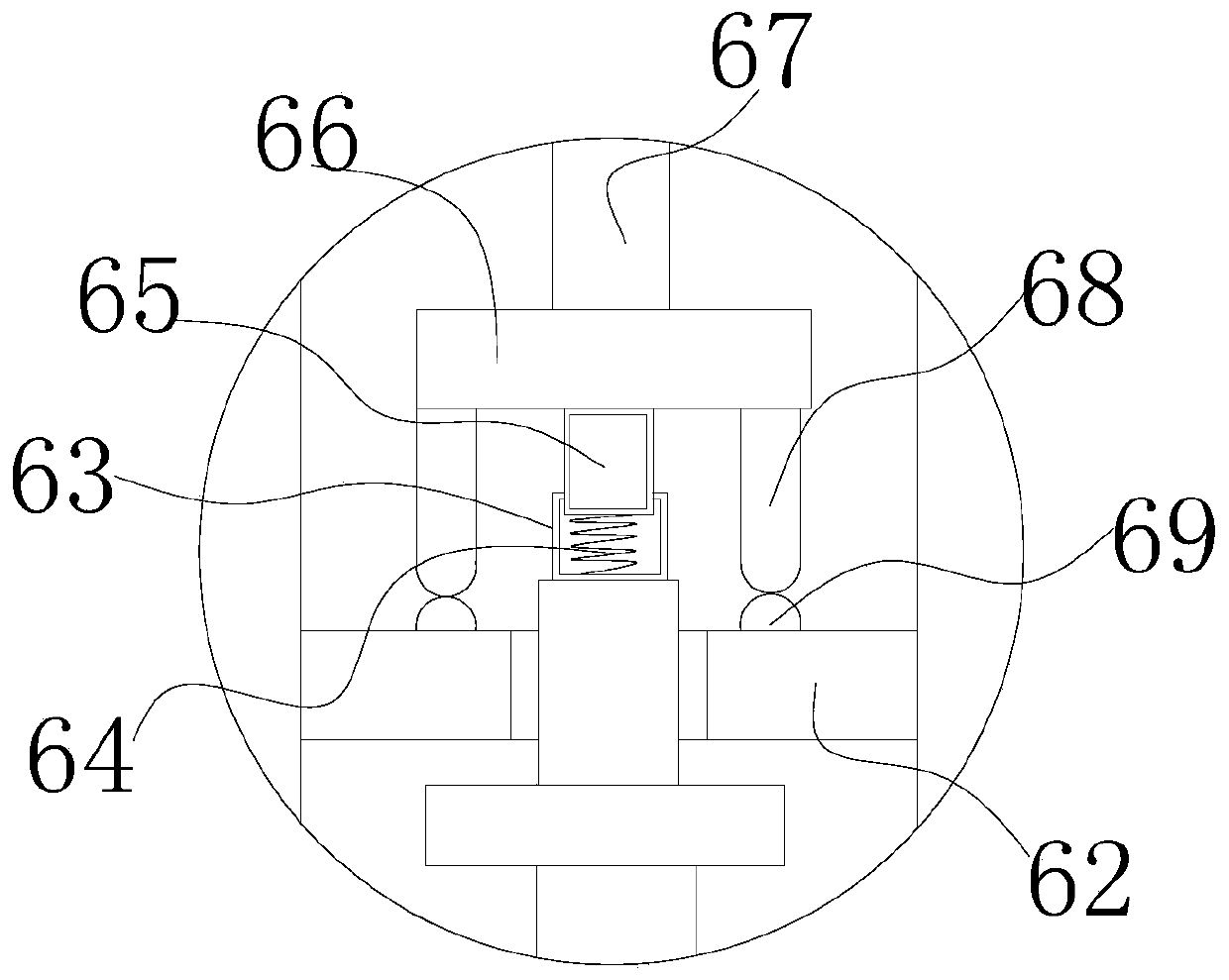 Aminated wastewater treatment device