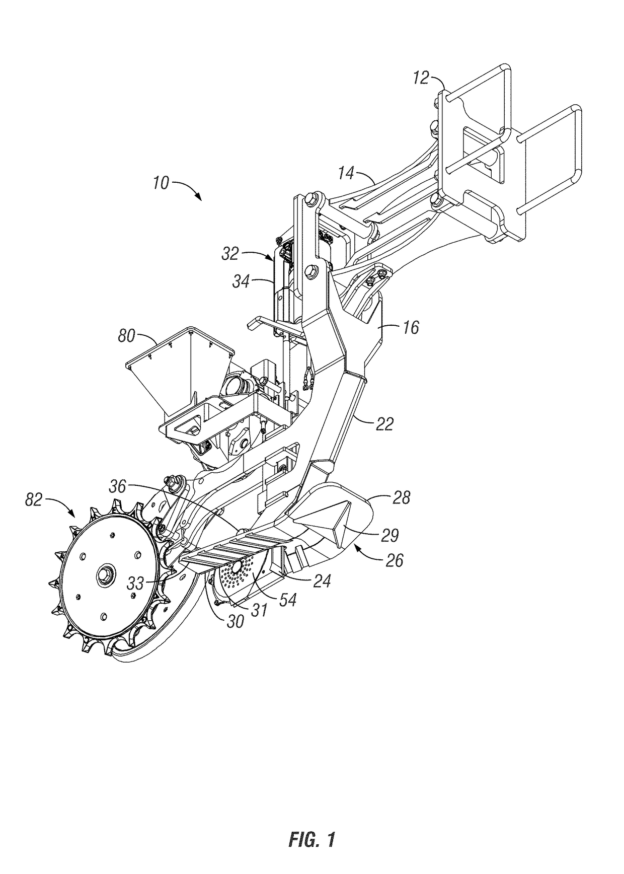 Row unit with shank opener