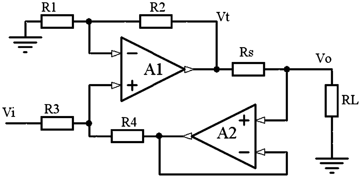 A voltage-controlled current source circuit