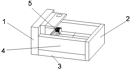 Novel nursing bed for neurosurgery department