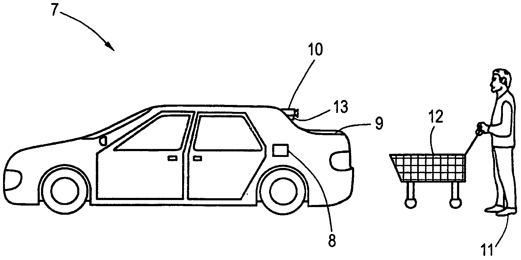 Method for controlling a vehicle boot lid of a vehicle and associated vehicle