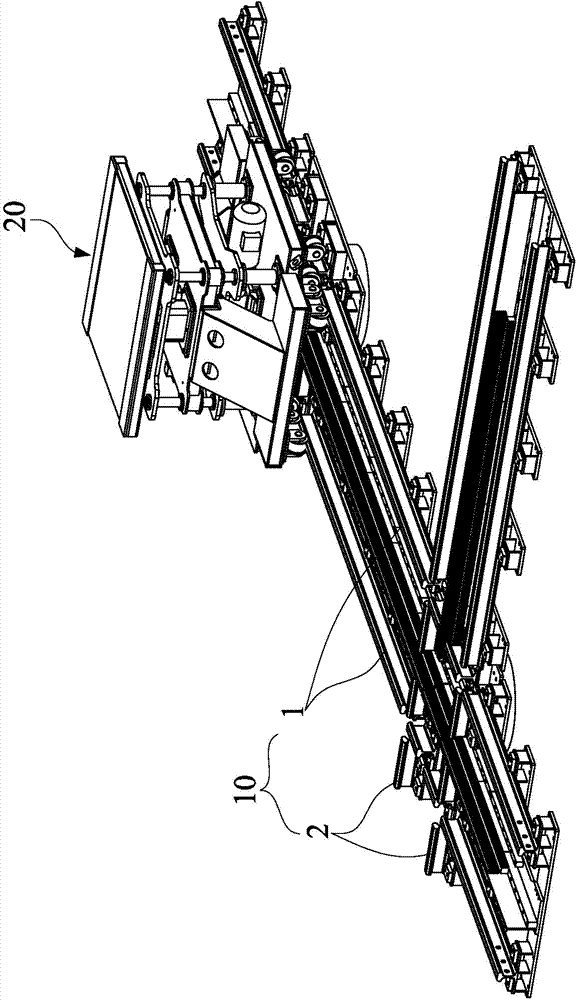 Heavy rail free shuttle trolley