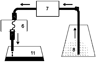 Fabrication method of arbitrary-configuration three-dimensional conductive metal micro-nano structure