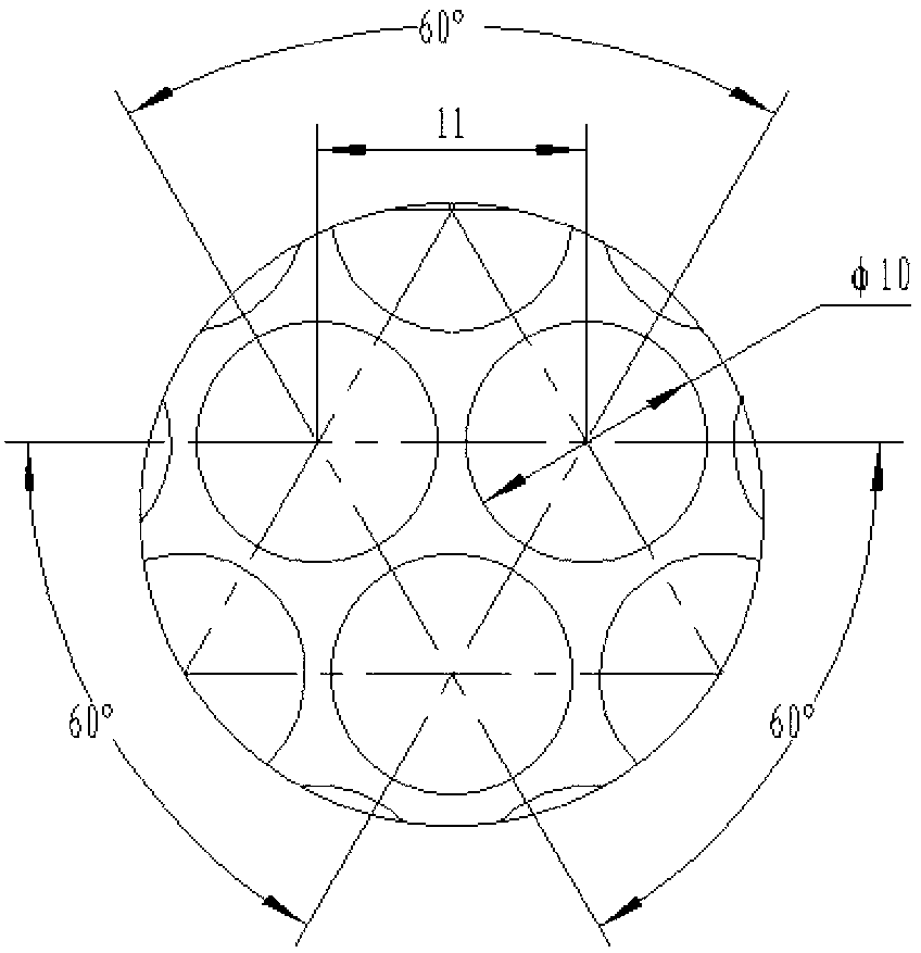 High temperature abrasion resistant guide plate and preparation method thereof