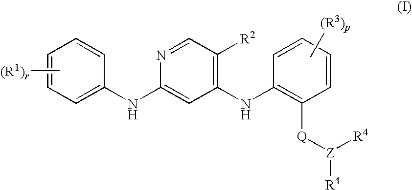 Anilinopyridines as inhibitors of fak