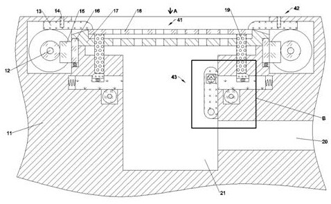 Swimming pool drainage device capable of preventing people from being sucked