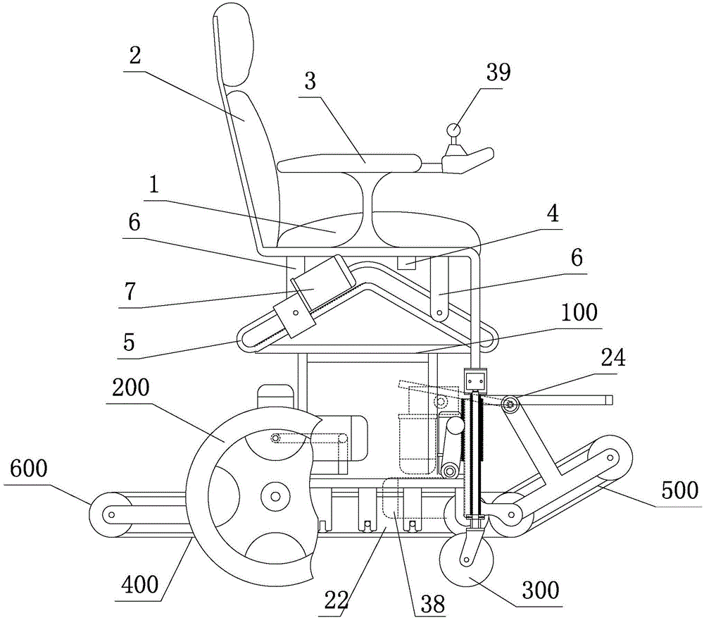 Multifunctional electric wheelchair