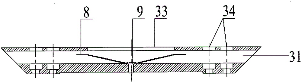 Pressing-plate-type locker